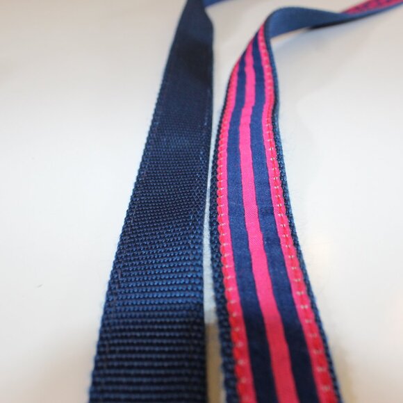 Up Country Dog Leash with D-ring Pink Striped Made In USA 5 Foot Lead excellent - Picture 6 of 6